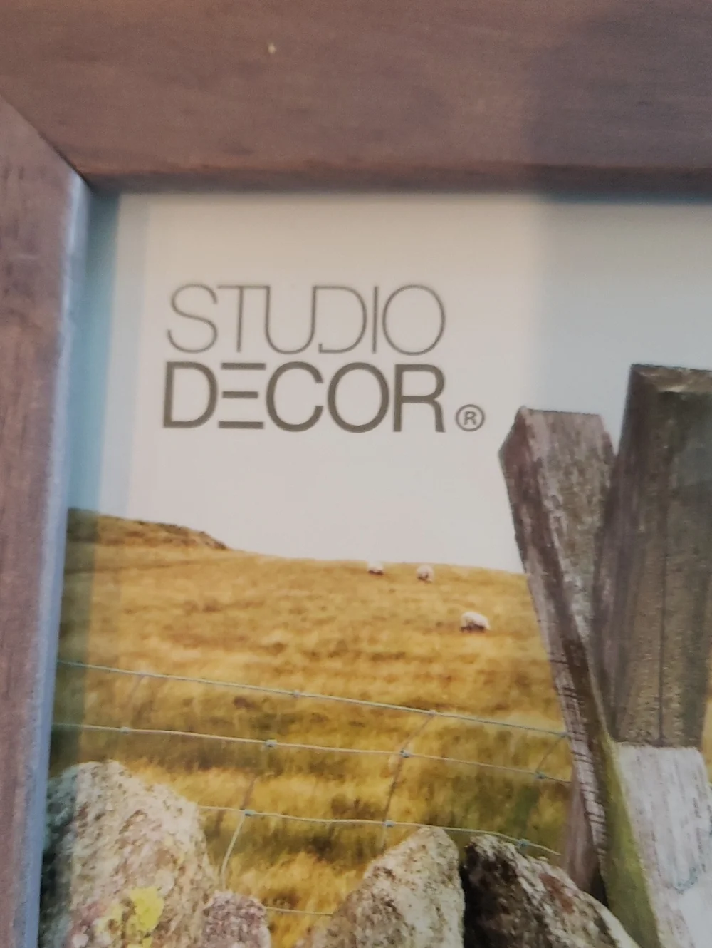 NWT Studio Decor Rustic Greige Picture Wall Frame - Holds 8x10